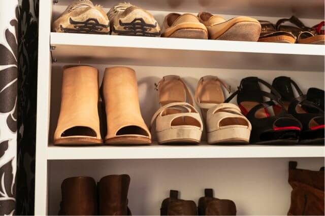 custom shoe storage