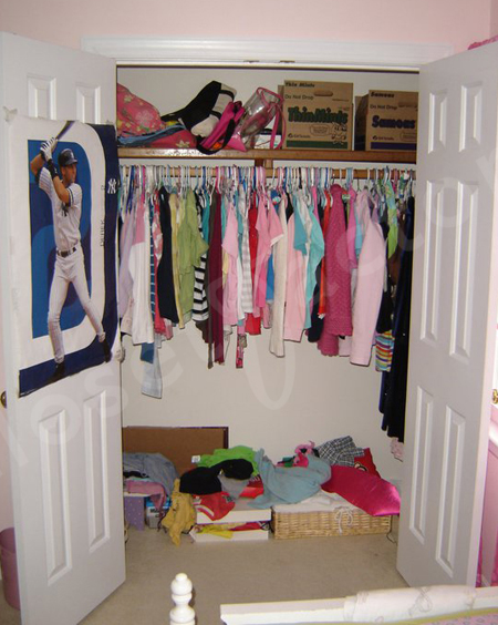 child closet organizer
