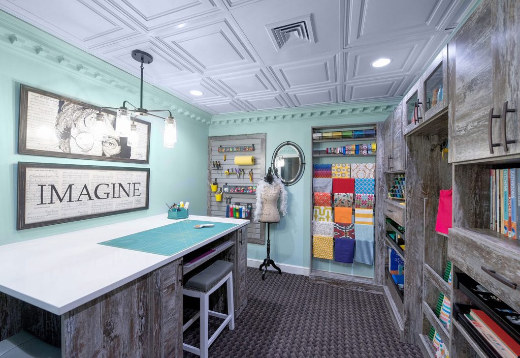 Organize Your Craft Room with Stylish Storage Cabinets