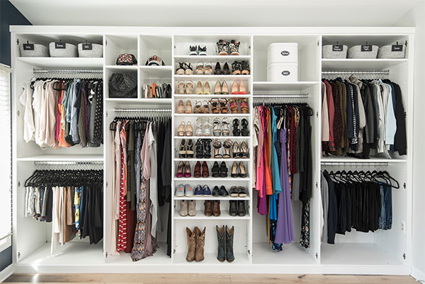 Organized Coat Closet - How to Plan it for Free with California