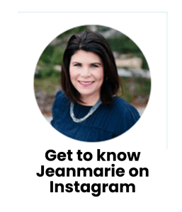 Get to know Jeanmarie on Instagram